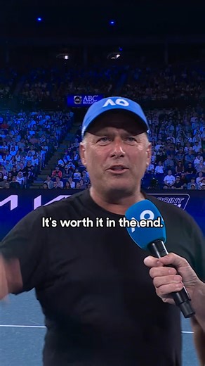 "Don't stop believing... international tennis everybody!" The only pep talk from our 1 Point Slam player and video you need to see today 😇😎 | Australian Open