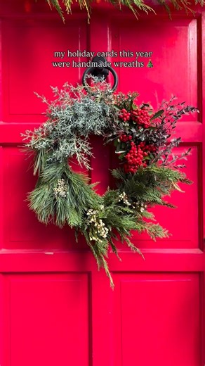 Daniel Preda on Instagram: "the sweetest gift for family and friends, made with love, by me. happy christmas from my cottage to yours 🎄✨ • #cottage #cottagecore #christmasdecor #wreath #wreathmaking"