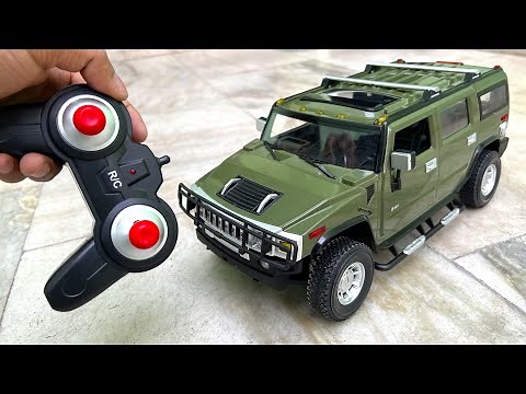 RC Hummer H2 Car Unboxing & Testing | 2.4Ghz Radio Controlled RC Car | Shamshad Maker 🔥🔥