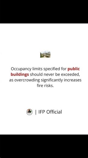 🚨 Why Occupancy Limits Matter | Fire Safety in Public Buildings