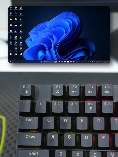 Change Icon Size In PC #reels #viral #pc #shorts | keyboard