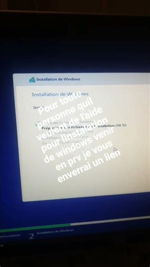 installation win 10