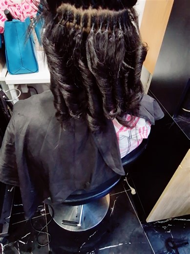 EXTENSION GLAM AU FIL ✅️ ELLE EST BELLE N'EST-CE PAS !💇‍♂️😘 #extensions #styling