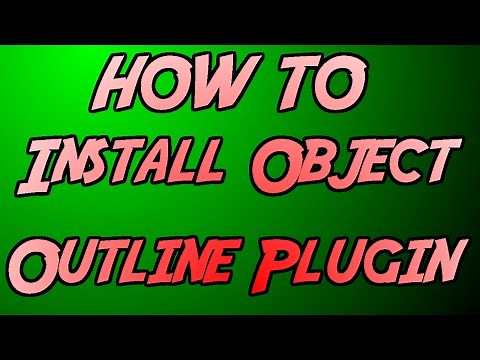 How to install the Object Outline plugin for Paint.Net