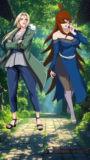 Tsundea vs all kunochi #naruto #anime #viral #senju #tsubasa #tsunade #cosplay