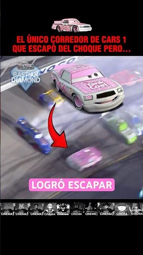 💎 A racer escaped the crash in CARS 1 BUT... ☠️🔥‼️ #cars #crash #mcqueen #movie #shady #fyp