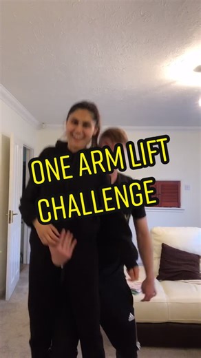 One Arm Lift Challenge: Fun Couple Workout