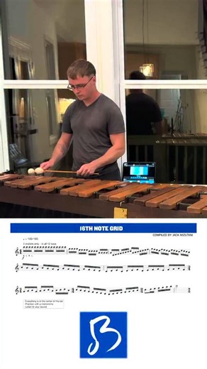 how @thebluedevils practices scales?!? the first exercise, dirt (called 16th note grid in the packet), will go down in history as one of the most recognizable front ensemble warm ups. it even has its own instagram fan account @dirtdailypercussion !! i don’t know of any broccoli daily or green daily pages. played here at a blazing fast 180bpm. was cooking so hard i had to switch from 3003s to 1003s. @bluedevilspercussion does not mess around with their requirements! packet compiled by @jusjjack a