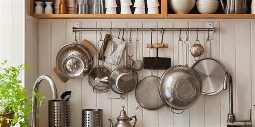 7 ways to organise the stacks of pots and pans cluttering your kitchen