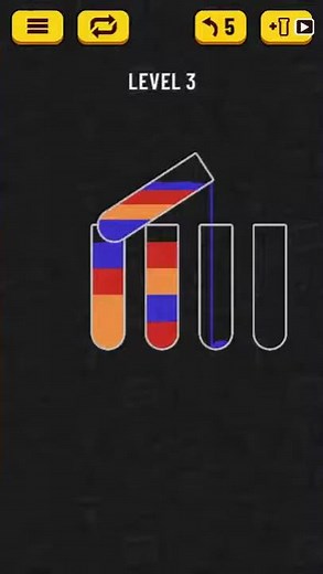 Water Sort Puzzle Levels 1 to 10 Walkthrough [Fewest Moves!]