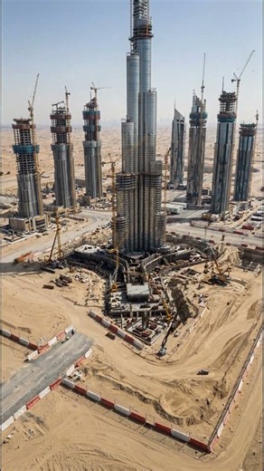 From Sand Into Downtown Dubai. 🤩