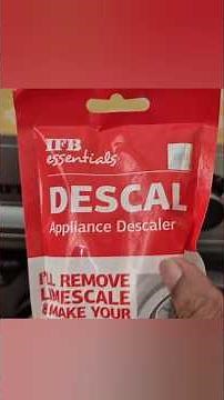 IFB Descale Powder ✨️ Run Tub Clean 🧼 IFB Washing machine 👌