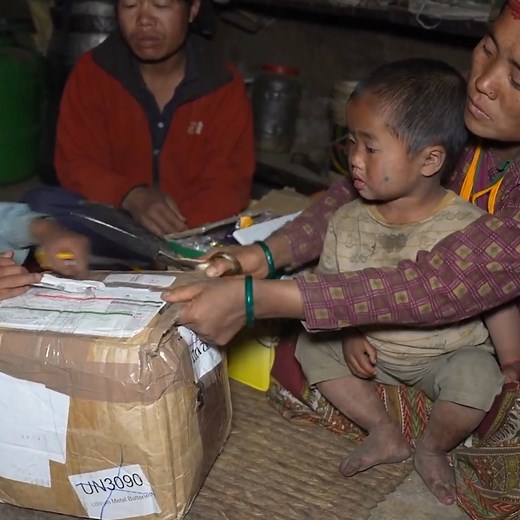 118K views · 470 reactions | Happy family, first time this year they get support from Cherry Bonney #lifestyle #family | Meng Hout lily | Facebook