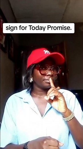 How to sign promise in ASL. #shorts #foryou #foryoupage #christyspecial #promise