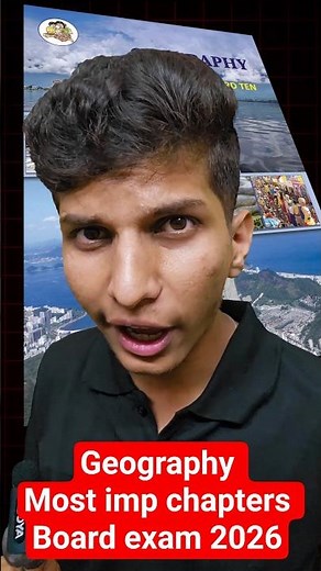 Geography MOST IMPORTANT CHAPTERS 2026 🔥 geography chapter wise weightage 2026 class 10 ssc #class10