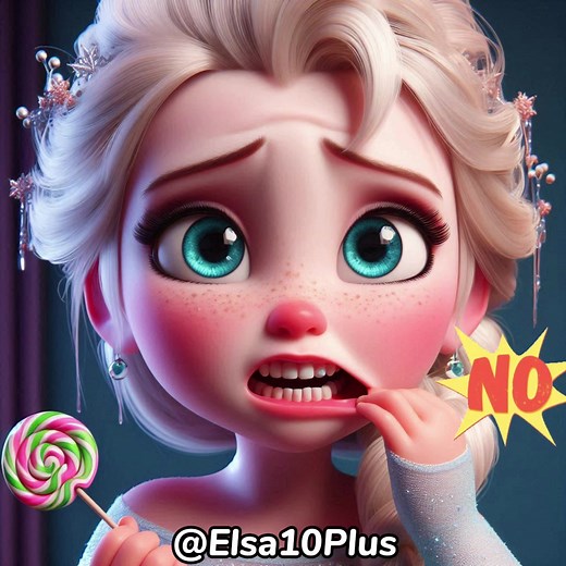 Elsa's Sweet Challenge: Protect Your Teeth from Damage
