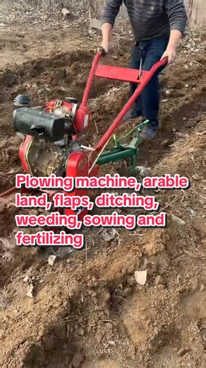 Versatile Chain-Track Plowing Machine for Agriculture