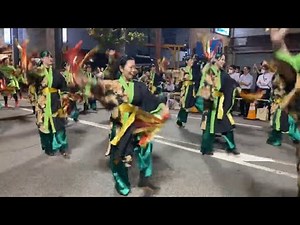 優勝✨松山野球拳踊り2023年✨企業連の部いよぎん連 千舟町通り 大トリ