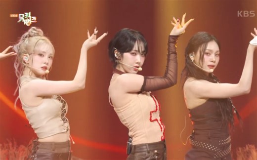 【VIVIZ】最新歌曲《Shhh!》241108 音乐银行高清回归首舞台