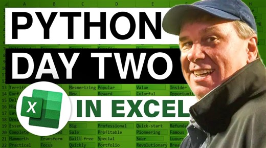 Gaining Confidence With Python in Excel — A Beginner’s Guide
