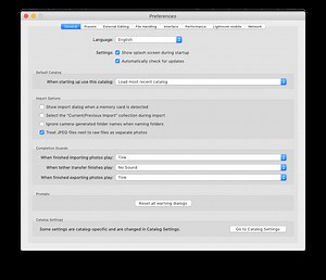 Lightroom Preferences: The best settings and what they mean