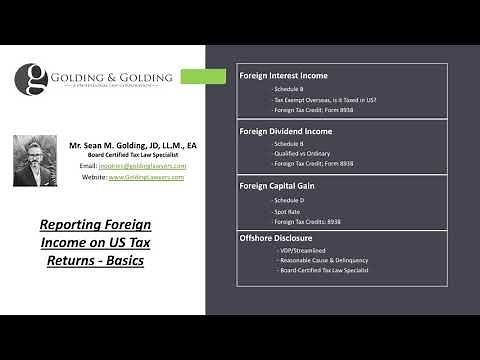 How to Report Foreign Income on a US Tax Return