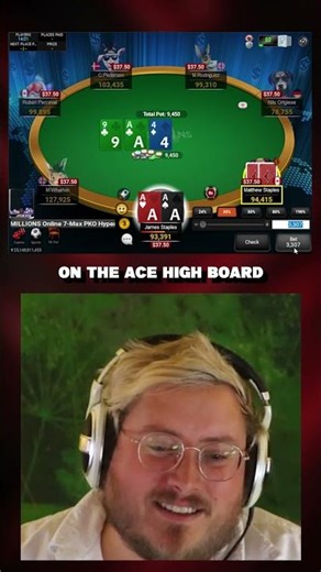 Aces vs my brother! #poker