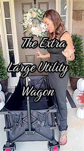 Extra Large Collapsible Wagon — 300L Heavy Duty Utility Wagon