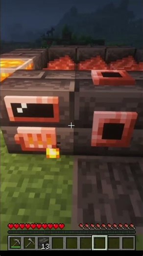 Minecraft Smeltery: Copper, Coal, and Sand Casts #shorts