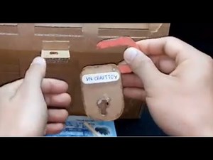 How to Make a Cardboard Safe with Combination Lock