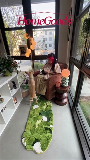 #𝖺𝖽 So extremely geeked about our new book nook! 📚 We’ve already gotten extensive use out of it (and so has Chicken). Truly our childhood dreams come true, all thanks to out quality @HomeGoods finds! #hgfinders