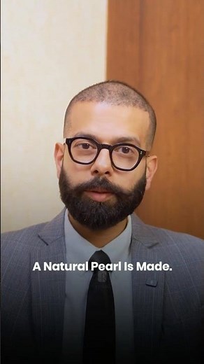 How a pearl is formed inside an oyster #shortsfeed #shorts #shortvideo #pearls #gemstone