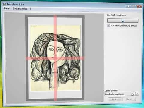 PosteRazor - Poster zu Hause drucken