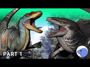 Mutadon vs Velociraptor | Animation (Part 1)