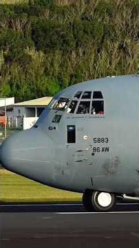 MC-130J Super Hercules USAF From Germany to Lajes #shorts