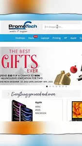 🎄🎁 This Christmas, shop the perfect gifts at Promotech.com! 🎁🎄 From cutting-edge tech to thoughtful gadgets, we’ve got something for everyone on your list! 🎅✨ Skip the holiday rush and shop online for gifts that will make their season magical. 🚚💻 🎁 The best gifts are just a click away! #PromotechChristmas #HolidayGiftIdeas #TechForTheHolidays #ShopPromotech #christmasshoppingmadeeasy | Promotech