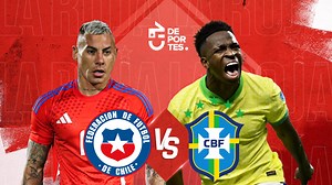 Chile vs Brasil: Dónde verlo EN VIVO, ONLINE y GRATIS el partido por Eliminatorias