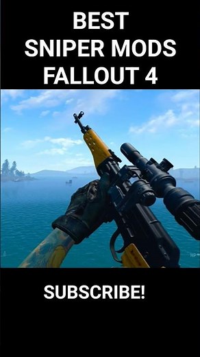The BEST Sniper Mods for FALLOUT 4 in 2025! (Top 10) #fallout4 #shorts #fallout4mods