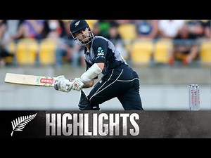 Williamson 72 (46), Epic Jordan Catch | HIGHLIGHTS | Trans-Tasman Tri Series | BLACKCAPS v England