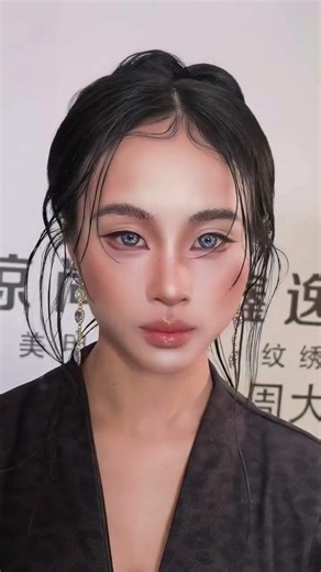 Bone structure show makeup#Guiyang Makeup Training School#Learn makeup#Transformation of o