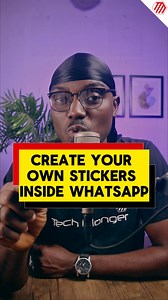 25 reactions · 17 comments | How to create your own stickers inside WhatsApp by the just describing it with text prompt. Just type what you want the sticker to look like and the AI inside WhatsApp will generate the sticker #tech_mongertv #reels #fbreels #fyp #foryou #foryourpage #iphone #android #whatsappai #viral | Tech Monger | Facebook