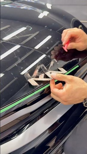 Safe Emblem Removal & Perfect Repositioning