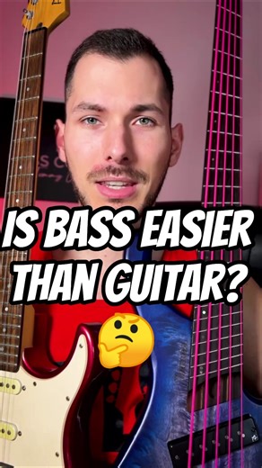 Is Bass Easier Than Guitar?! 🤔
