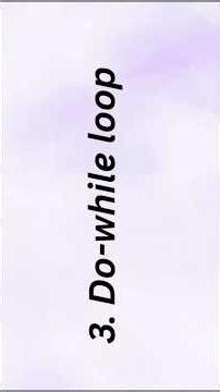 do-while loop in java #do while #java #java tutorial #programming for beginners