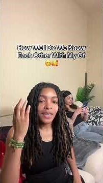 How y’all think we did? 🥹 #couples #gf