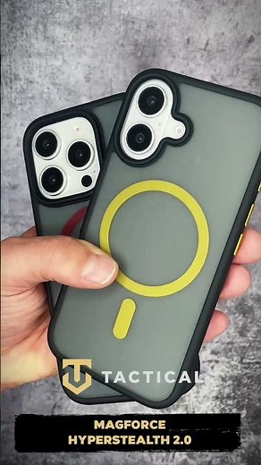 Kryt TACTICAL Hyperstealth 2.0 pro Apple iPhone s podporou MagSafe #short