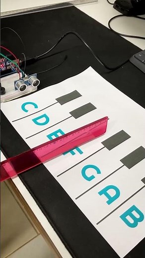 Piano Ultrassônico com Arduino