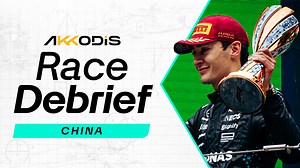 42K views · 506 reactions | George’s epic Q3 lap, Kimi’s damaged car in the race and what the expectations are for the next triple header Andrew Shovlin, our Trackside Engineering Director, answers F1 questions from the Chinese GP in our Akkodis Race Debrief  | Mercedes-AMG Petronas F1 Team | Facebook