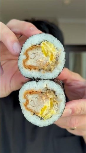 Juicy Katsu Gimbap at the Convenience Store in Korea