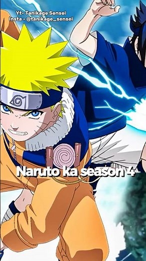 Naruto Season 4 explained in 1 minute #naruto #otakus
